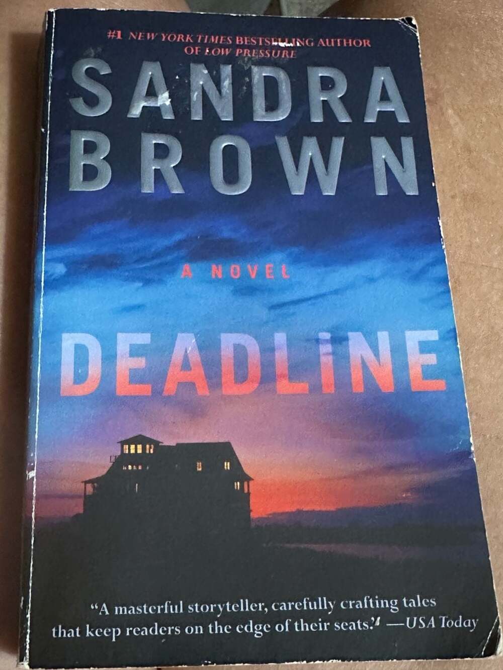 Deadline by Sandra Brown Paperback Novel